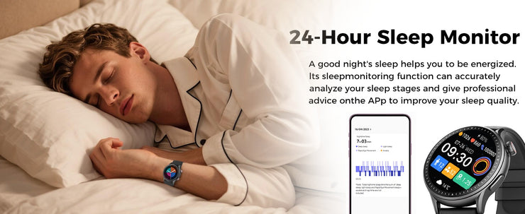 Disc Smartwatch Fitness Tracker