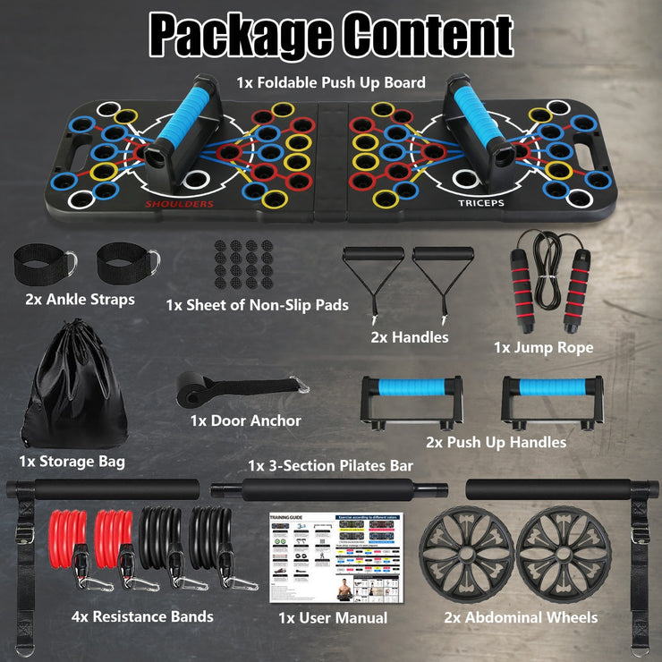 Multifunctional Push-Up Board Set