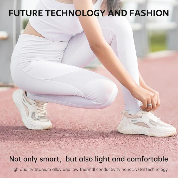 2025 Silver Edge Diamond Smart Ring