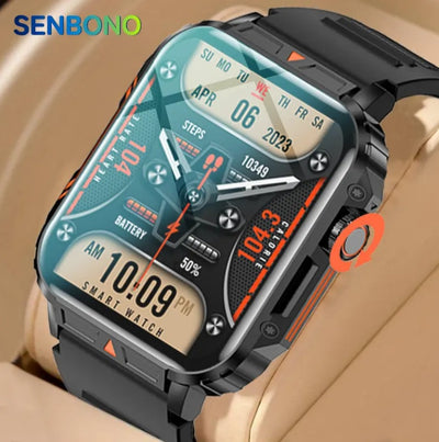 Outdoor Smartwatch With Call & Fitness Tracker