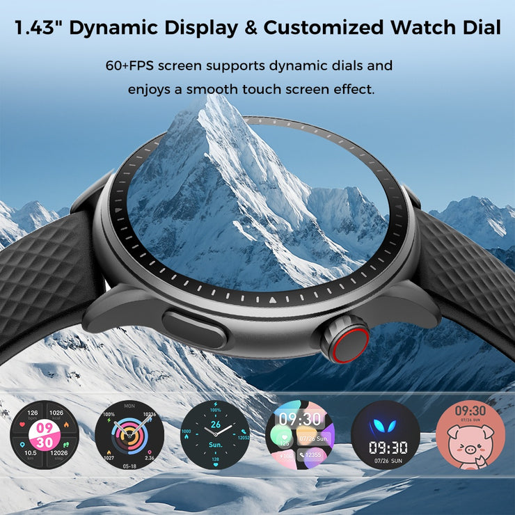 Disc Smartwatch Fitness Tracker