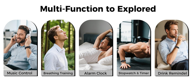 Disc Smartwatch Fitness Tracker