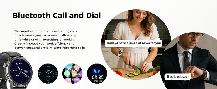 Disc Smartwatch Fitness Tracker