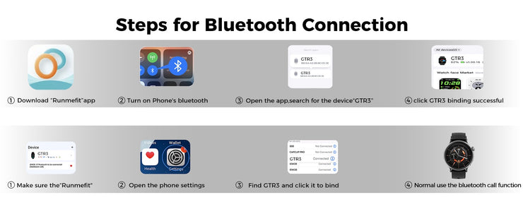 Disc Smartwatch Fitness Tracker