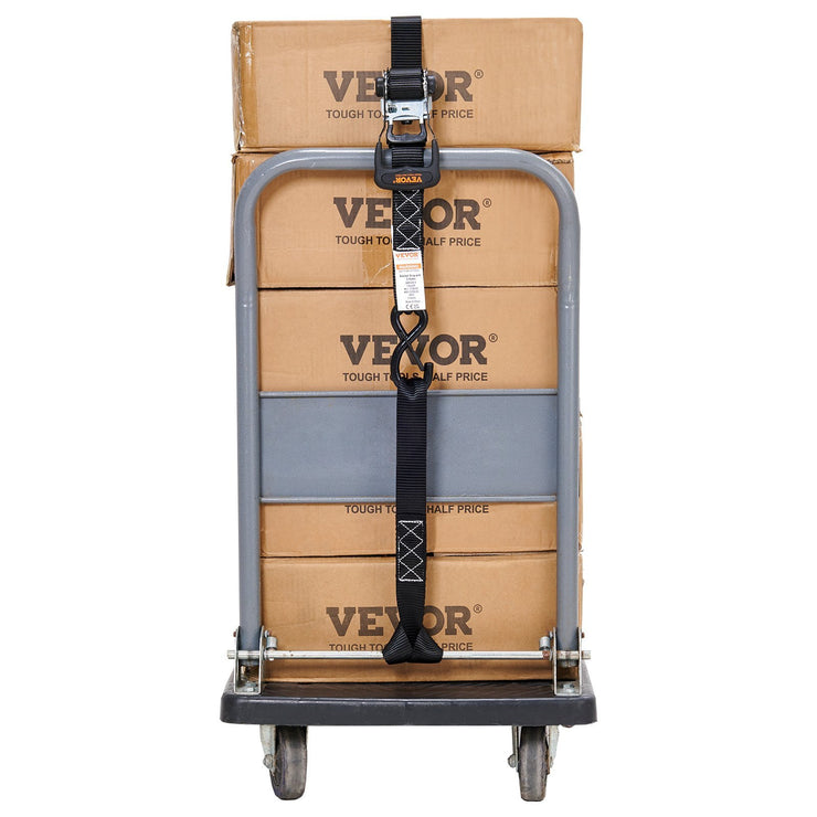Heavy-Duty Ratchet Tie Down Straps Set