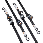 Heavy-Duty Ratchet Tie Down Straps Set