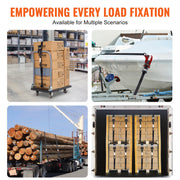 Heavy-Duty Ratchet Tie Down Straps Set